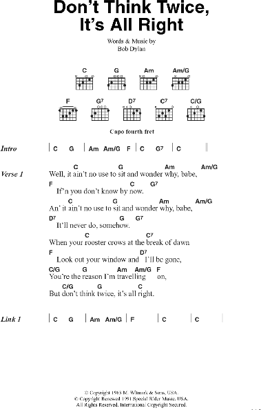 think of me guitar chords